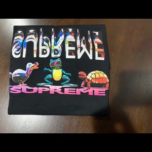 Supreme FW17 Friends Tee Black Size XL-USED